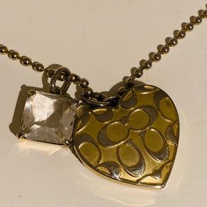 Coach vintage gold necklace